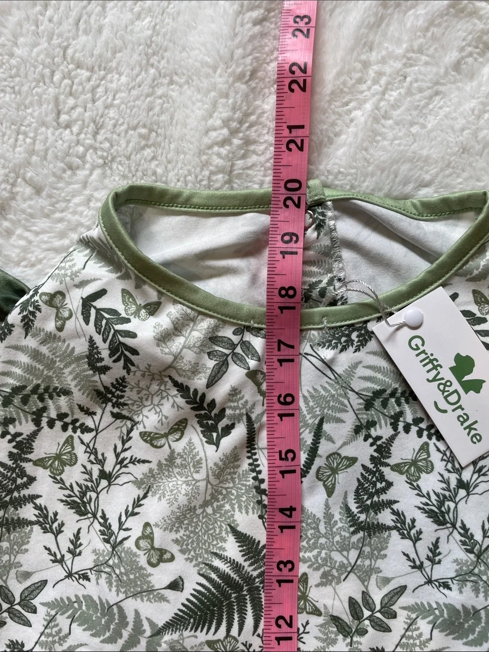 Leaf & Butterfly Ruffle Pet Shirt and Bandana Bundle